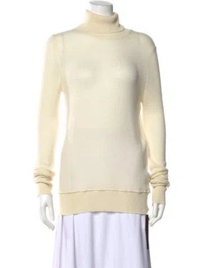 Pre-owned Amiri Cashmere Turtleneck Sweater W/ Tags In Neutral