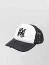 Amiri Casual Mesh Panelled Curved Peak Hat In White