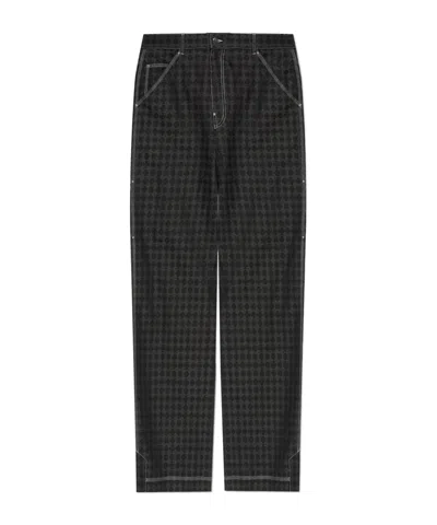 AMIRI MA QUAD CHECKED TROUSERS