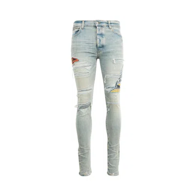 Pre-owned Amiri Cement Thrasher Skinny Jean 'perfect Antique Indigo' | Blue | Men's Size 33