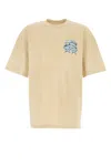 Amiri Championship Os T-shirt In Alabaster