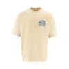 Amiri Championship Os T-shirt In Beige