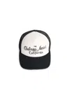 Amiri Black And White Cotton Baseball Cap In White