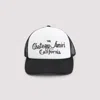 Amiri Black And White Cotton Baseball Cap In White