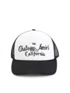 Amiri Black And White Cotton Baseball Cap In White