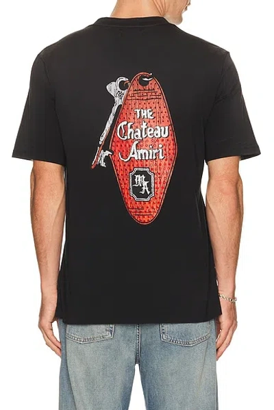 Amiri Chateau Key Tee In Black