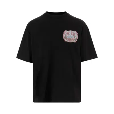 Pre-owned Amiri Chateau Sketch Oversized Tee 'black' | Men's Size Xl