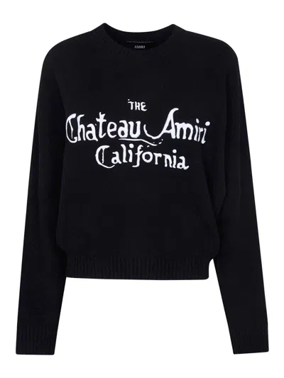 Amiri Chateau  Sweater In Black