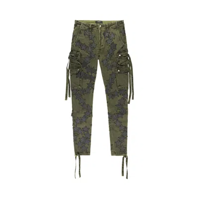 Pre-owned Amiri Chemist Star Tactical Cargo Pants 'olive Green' | Men's Size 38
