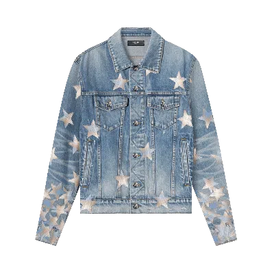 Pre-owned Amiri Chemist Trucker '70s Indigo' In Blue