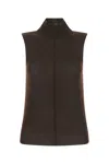 Amiri Chocolate Cashmere Top