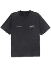 Amiri Cinema Distressed Cotton Graphic T-shirt In Black