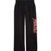 Amiri City Cotton Logo Graphic Sweatpants In Black