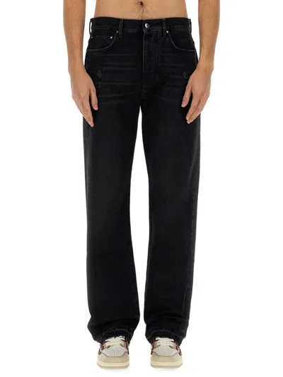 AMIRI AMIRI CLASSIC BLACK STRAIGHT LEG JEANS