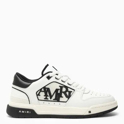 AMIRI AMIRI CLASSIC LOW BLACK AND WHITE SNEAKERS