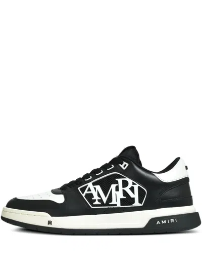 Amiri Classic Low Logo Lace-up Sneakers In Black