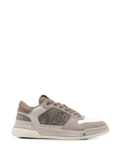 Amiri Classic Low Logo-patch Sneakers In Neutral