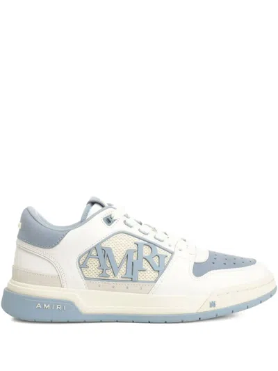 Amiri Low Top Star Perforated Sneakers In Blue
