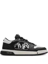Amiri Logo-patch Low Sneakers In Black