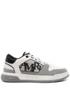 Amiri Grey 'classic Low' Sneakers With Maxi Logo On The Side And Logo Patch On The Tongue In Grey