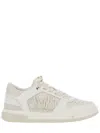Amiri Men White Low Top Sneakers With Logo Lettering In Leather Man In Multi