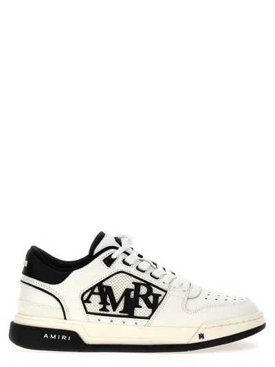 Amiri Classic Low Sneakers In White/black