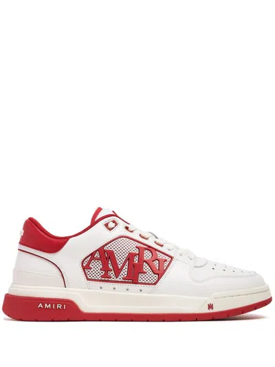 Amiri Logo-lacing Low-cut Casual Shoes In White