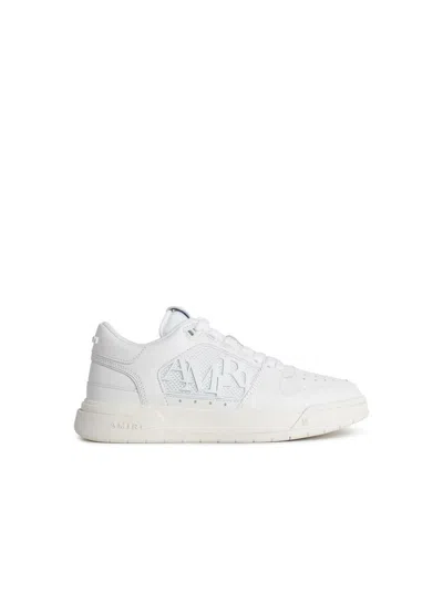 Amiri 'classic Low' White Leather Blend Sneakers