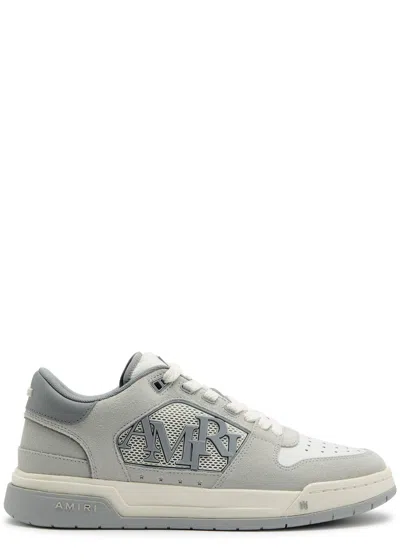 Amiri Classic Panelled Suede Sneakers In Grey