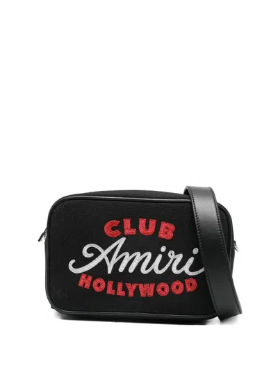 Amiri Club  Camera Bag In Black