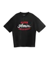 Amiri Club  Oversized Tee In Black
