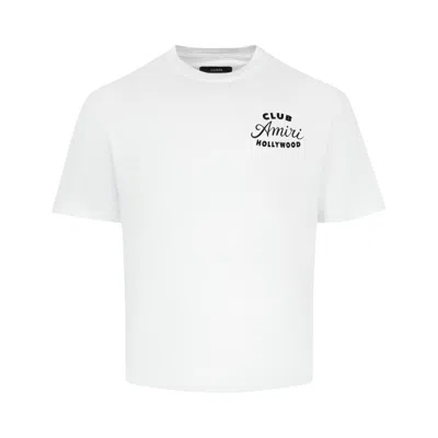Pre-owned Amiri Club  Tee 'white' | Men's Size Xxl