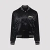 Amiri Bomber Jacket With Ribbed Cuffs And Hem In Black