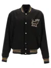 Amiri Logo-embroidered Track Jacket In Black