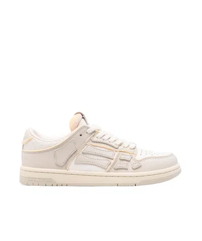 Amiri Collegiate Skel Top Sneakers In Neutrals