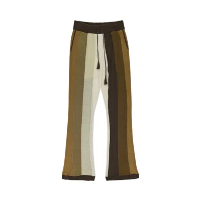Pre-owned Amiri Color-block Drawstring Pants 'brown' | Men's Size Xl