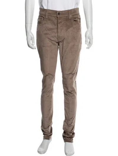 Pre-owned Amiri Corduroy Pants In Brown