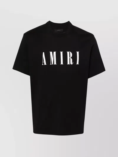 Amiri Core Logo Crew Neck T-shirt In Black