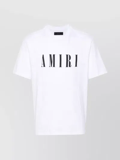 Amiri Core Logo Crew Neck T-shirt In White