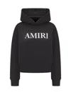 Amiri Sweatshirt With Letter In Black