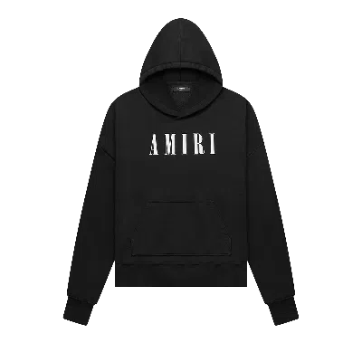 Pre-owned Amiri Core Logo Hoodie 'black'