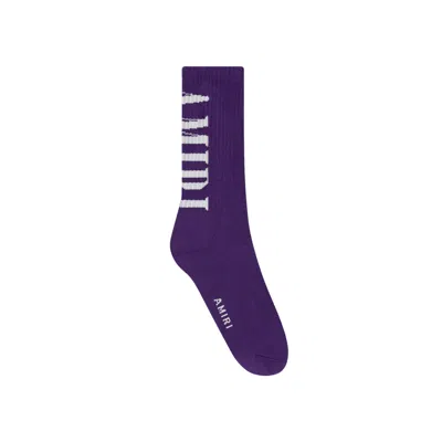 Pre-owned Amiri Core Logo Sock 'purple' | Men's Size 45