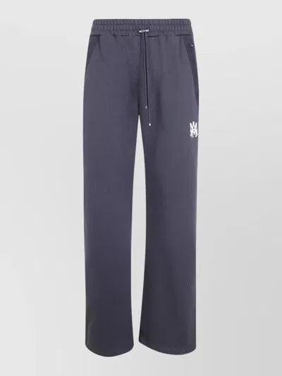 Amiri Core Logo Sweatpants Side Pockets In Blue