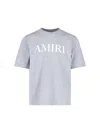 Amiri Stencil Logo-print Cotton-jersey T-shirt In Gray