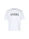 Amiri Cotton T-shirt With Front Logo Print