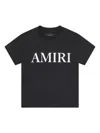 Amiri Boys Black Kids Branded-print Short-sleeved Cotton-jersey T-shirt 4-12 Years In Black
