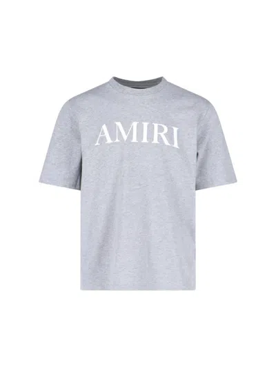 AMIRI AMIRI "CORE" LOGO T-SHIRT – GREY