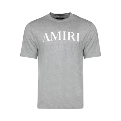 Pre-owned Amiri Core Logo Tee 'grey' | Men's Size L In Gray