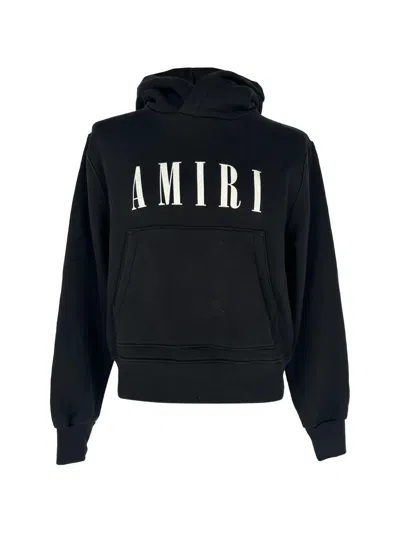 Pre-owned Amiri Core Logo-print Hoodie In Black