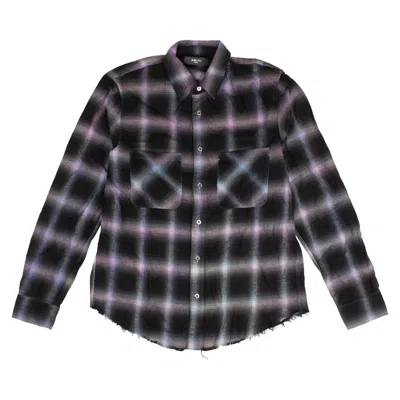 Pre-owned Amiri Core Plaid Shirt 'purple' | Men's Size M